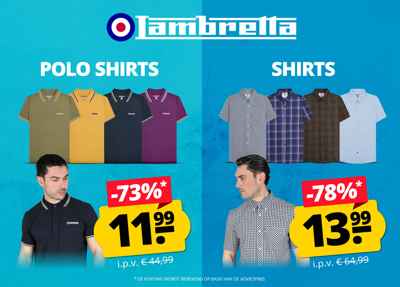 Lambretta Polo Shirts und Hemden