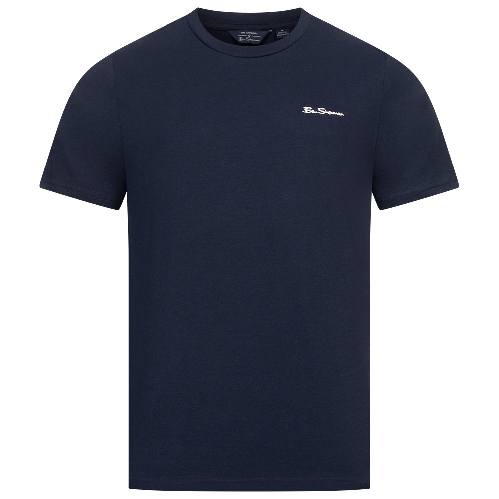 BEN SHERMAN Small Logo Herren T-Shirt 0076266-DARKNAVY