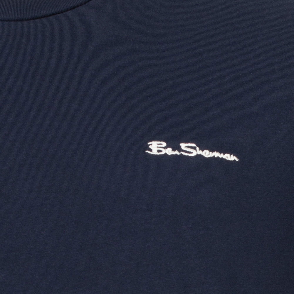 BEN SHERMAN Small Logo Herren T-Shirt 0076266-DARKNAVY
