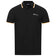 BEN SHERMAN Twin Tipped Herren Polo-Shirt 0076270NR-BLACK – S