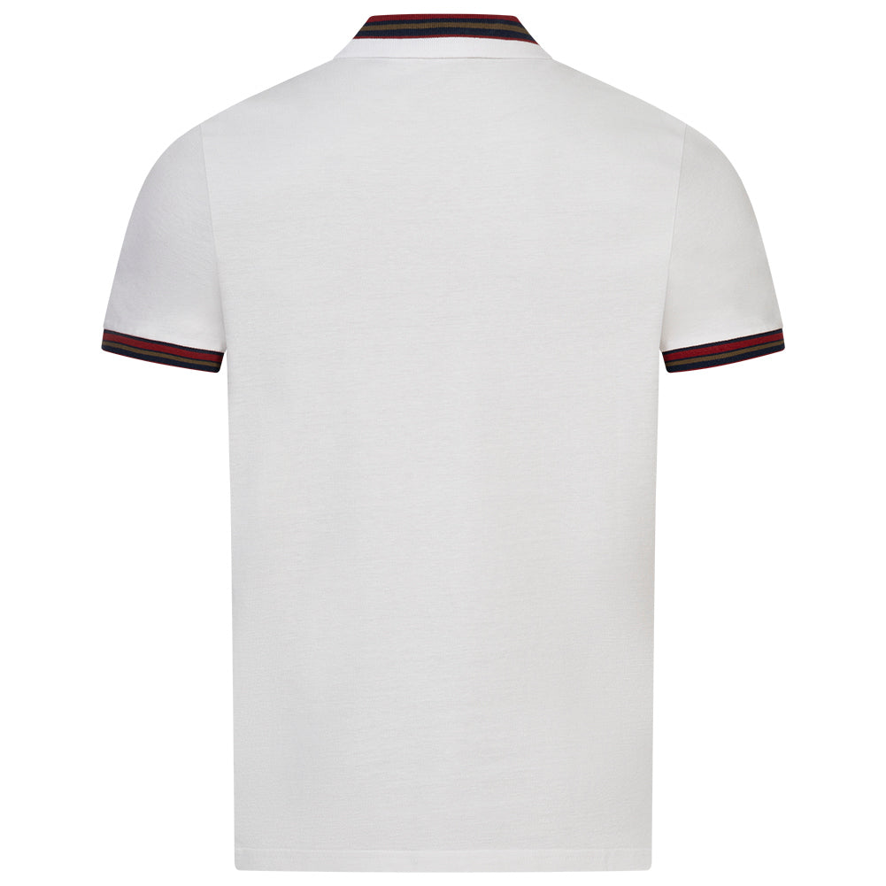 BEN SHERMAN House Collar Herren Polo-Shirt 0078169NR-WHITE