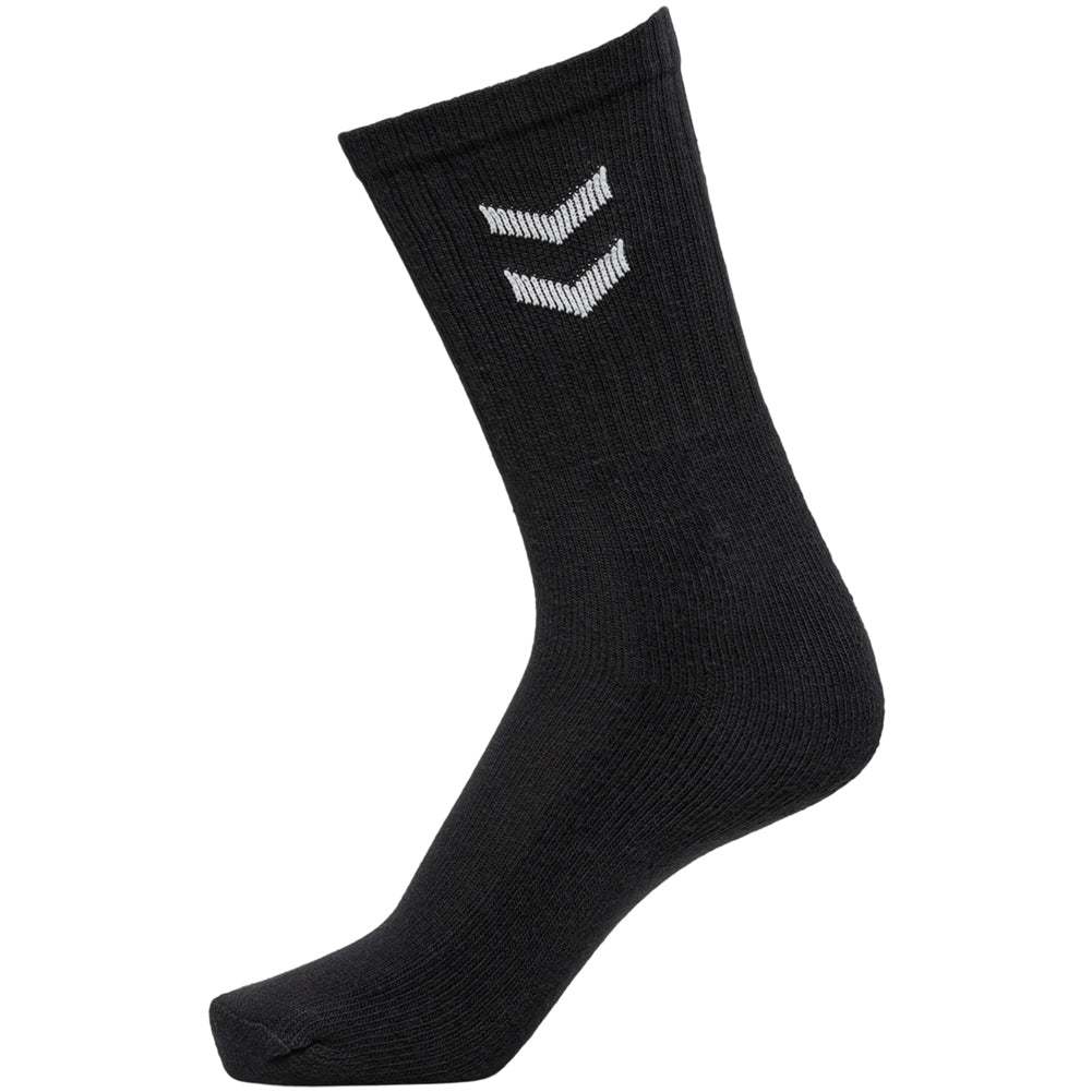 hummel Basic Sportsocken 3 Paar schwarz 022030-2001