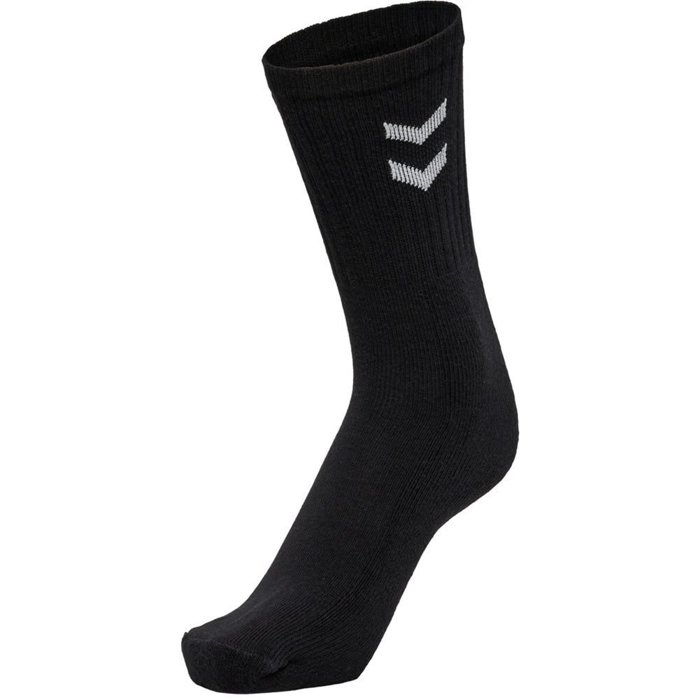 hummel Basic Sportsocken 3 Paar schwarz 022030-2001