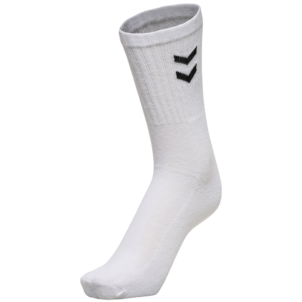 hummel Basic Sportsocken 3 Paar weiß 022030-9001