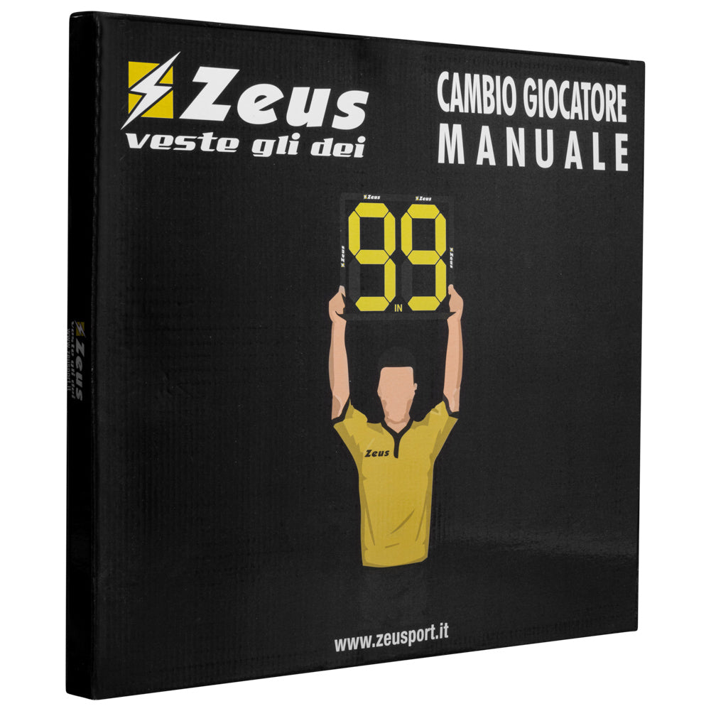 Zeus Lavagnetta manuale per il cambio gioco