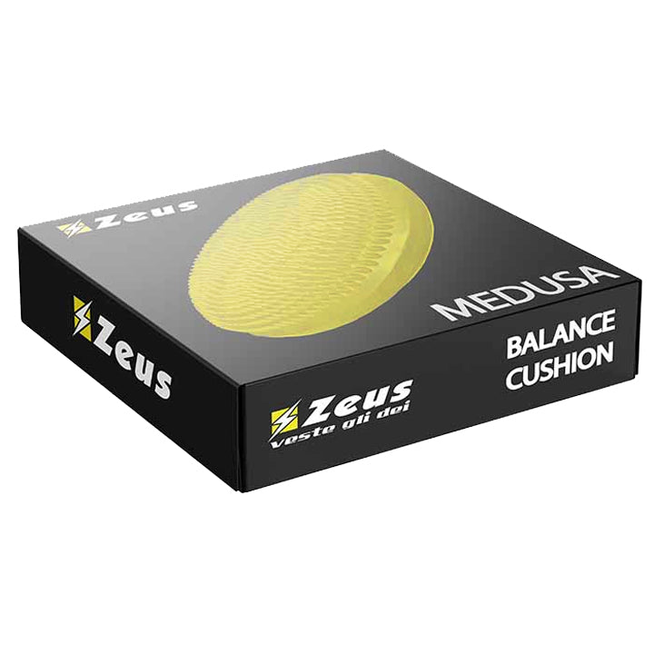 Zeus Medusa Fitness Cuscino propriocettivo 30 cm giallo neon