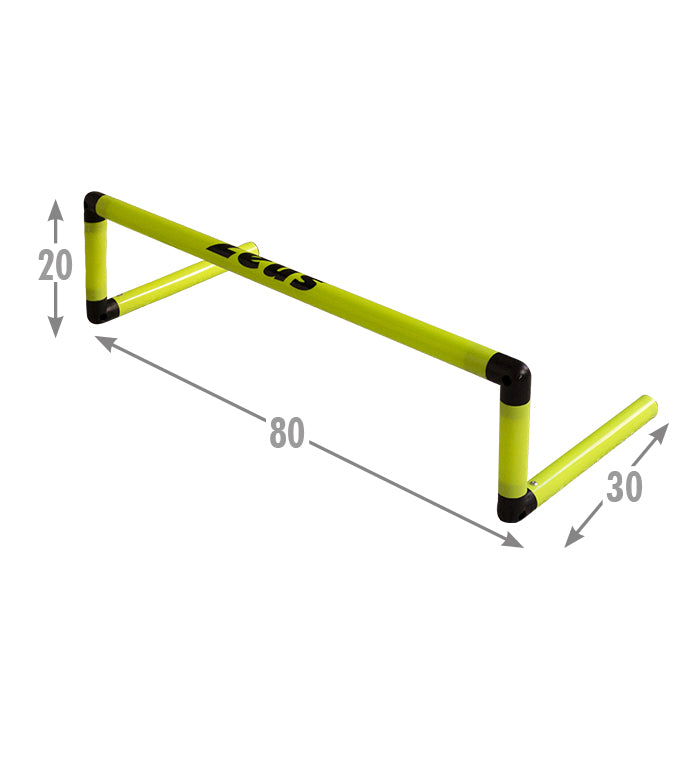 Zeus Ostacoli per gli allenamenti altezza 20 cm Set da 6