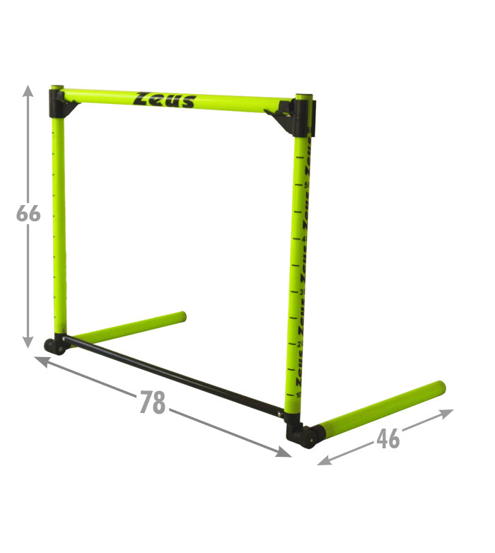 Zeus  Ostacoli per gli allenamenti regolabile altezza 10-60 cm Set da 6