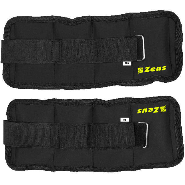 Zeus Braccialetti con peso per braccio e piede 1kg 2pz