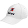 Zeus Promo Logo Cappellino bianco – Einheitsgröße