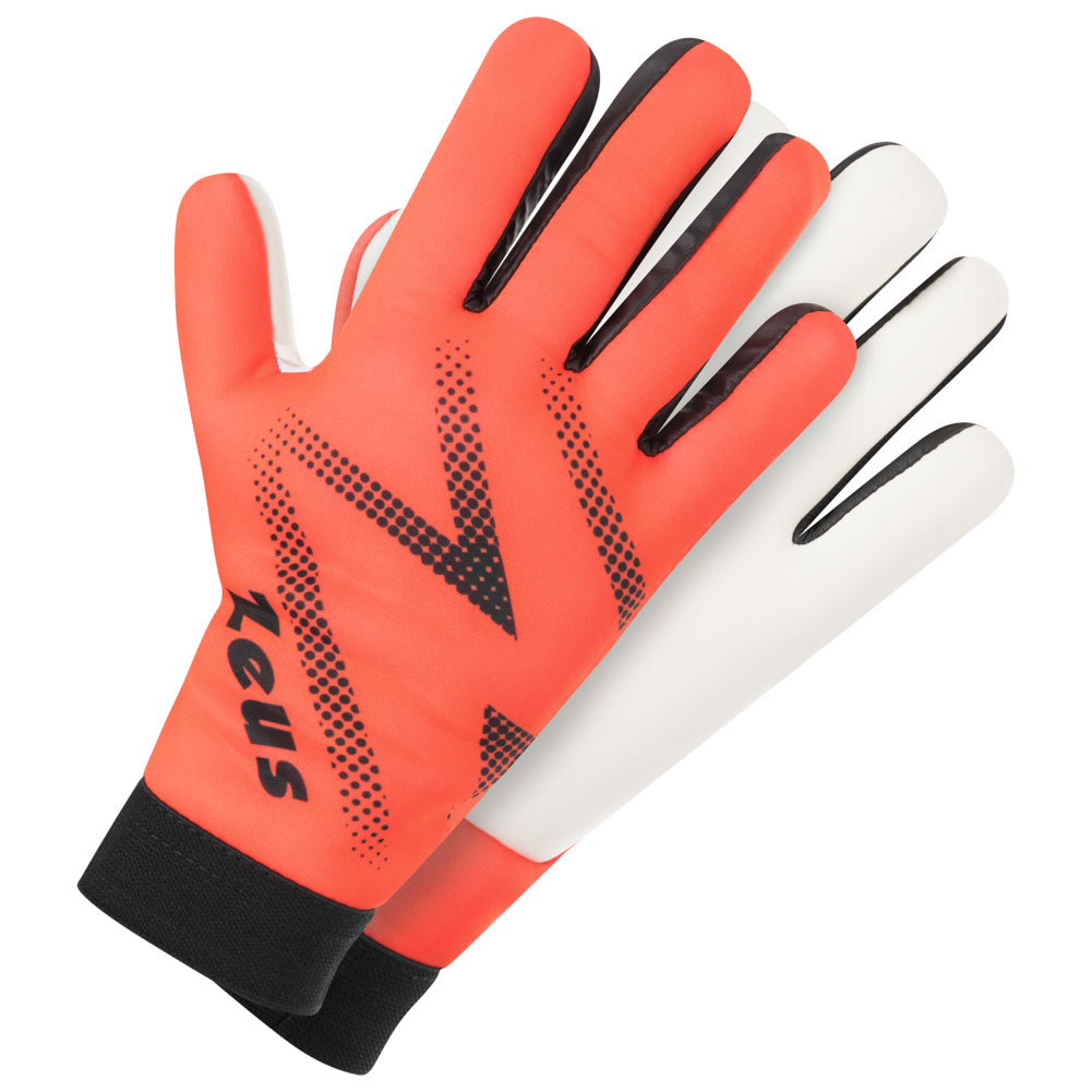 Zeus Guanto Space Guanti da portiere arancione neon