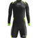 Zeus Paros Set da portiere Maglia a maniche lunghe con pantaloncini Nero Giallo Neon – 3XS 122-128