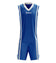 Zeus Kit Bozo Basketball Trikot + Shorts 2-tlg. royal/bianco – 2XL