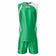 Zeus Kit Saett Herren Basketball Trikot + Shorts verde/bianco – XL