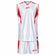 Zeus Kit Sante Basketball Trikot + Shorts bianco/rosso – XL