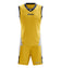 Zeus Kit King Basketball Trikot + Shorts giallo/blu – S