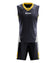 Zeus Kit King Basketball Trikot + Shorts blu/giallo – XL