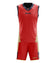 Zeus Kit King Basketball Trikot + Shorts rosso/blu – XL