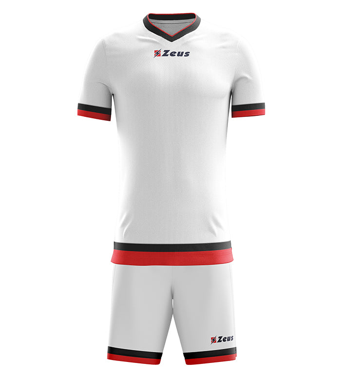 Zeus Kit Magic Basketball Trikot + Shorts bianco/rosso
