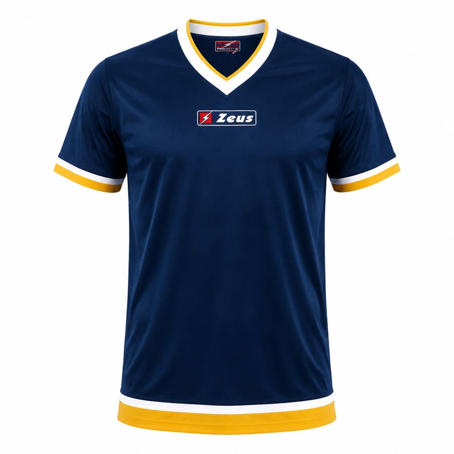 Zeus Sopramaglia Magic Basketball Shooter Trikot blu/giallo