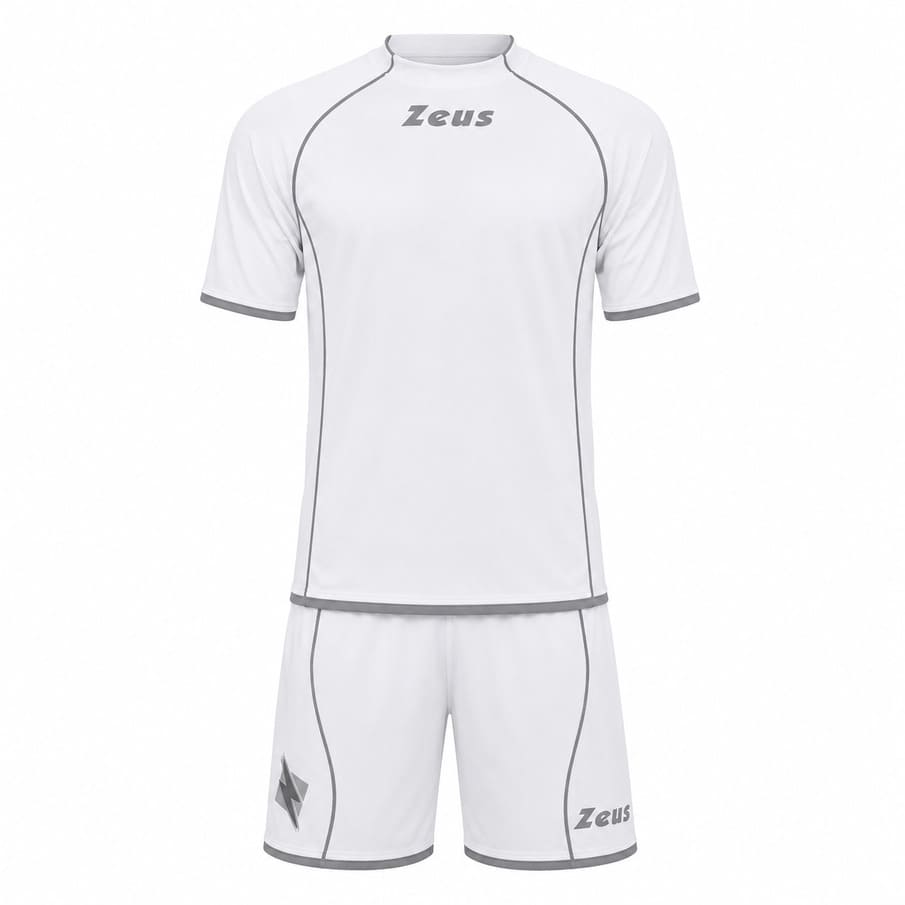 Zeus Kit Shox Trikot-Set 2-teilig bianco/grigio