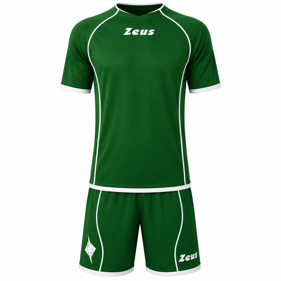 Zeus Kit Shox Trikot-Set 2-teilig verde/bianco