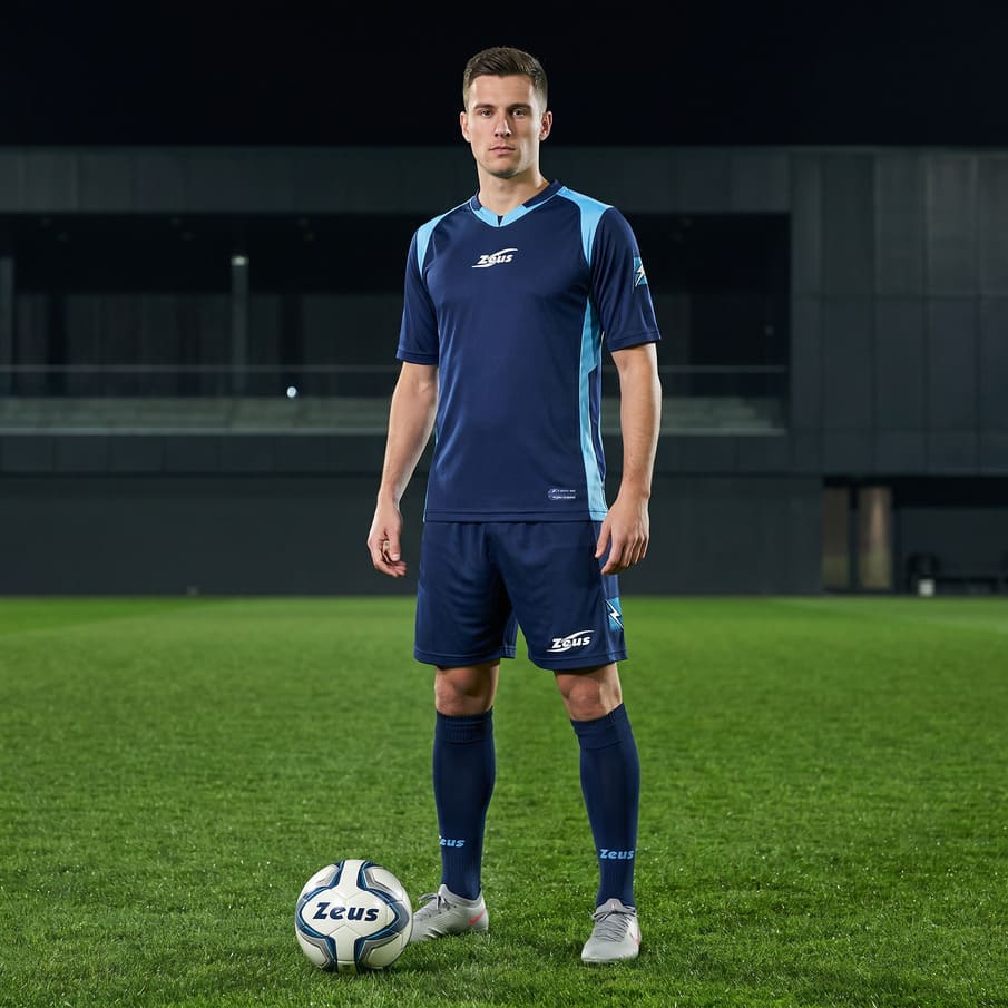 Zeus Kit Tomaz Trikot-Set 2-teilig blu/sky