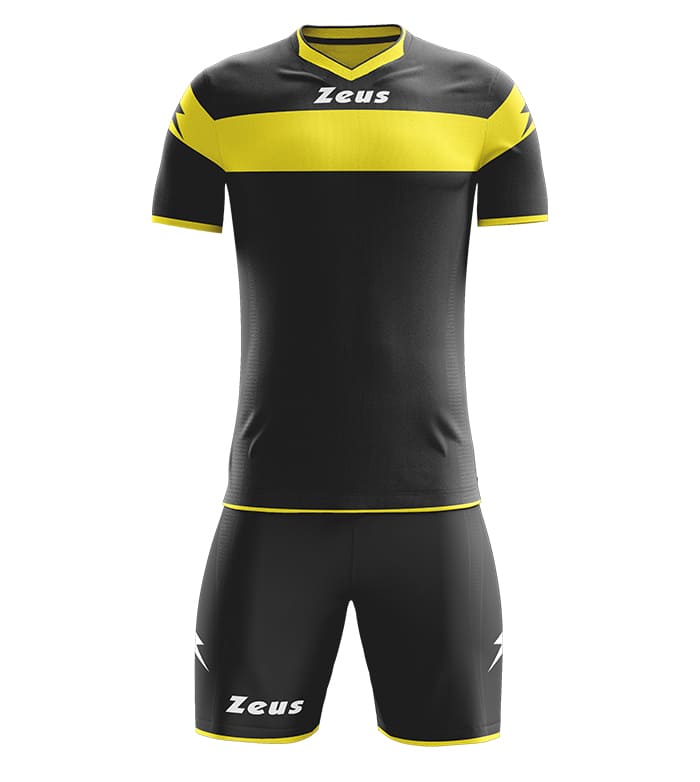 Zeus Kit Apollo Trikot-Set + Shorts 2-teilig nero/giallo