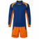 Zeus Kit Pippo Trikot-Set + Shorts 2-teilig blu/arancio – XS