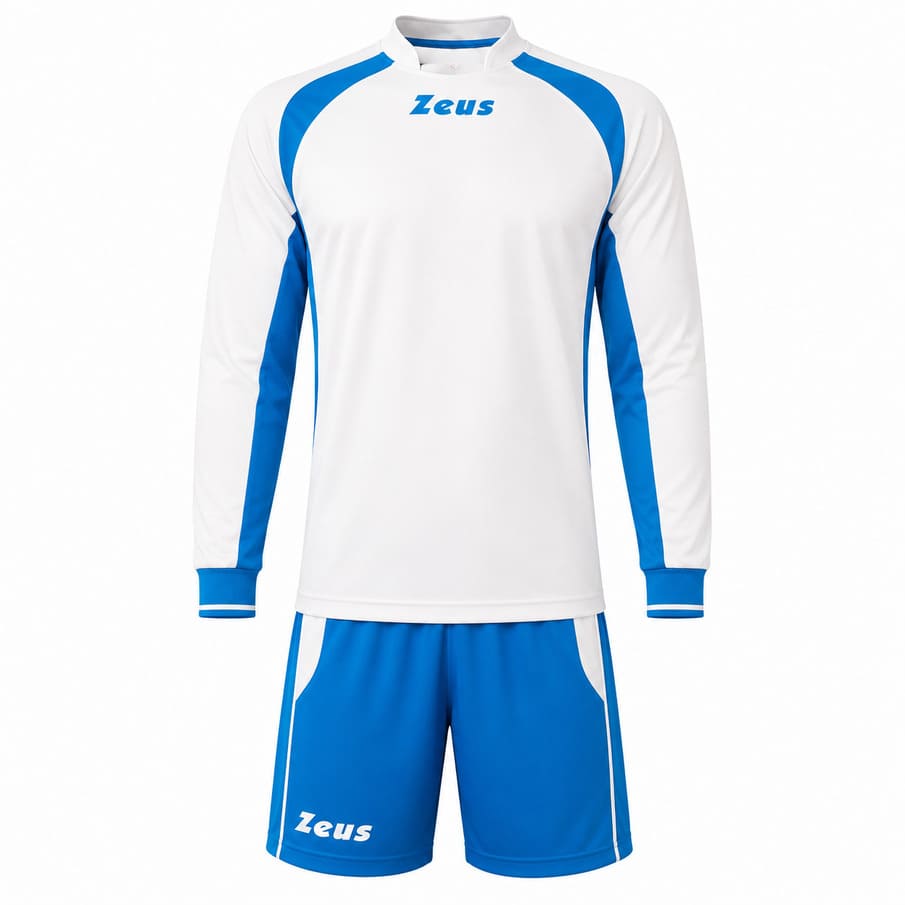 Zeus Kit Pippo Trikot-Set + Shorts 2-teilig bianco/royal