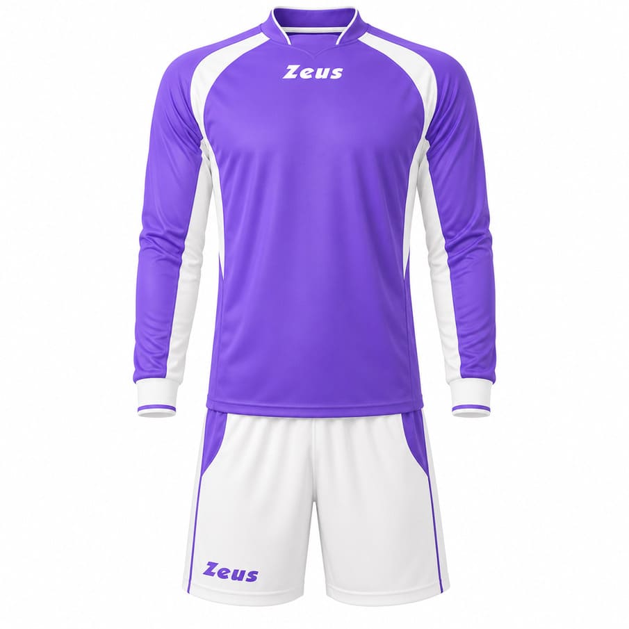 Zeus Kit Pippo Trikot-Set + Shorts 2-teilig viola/bianco