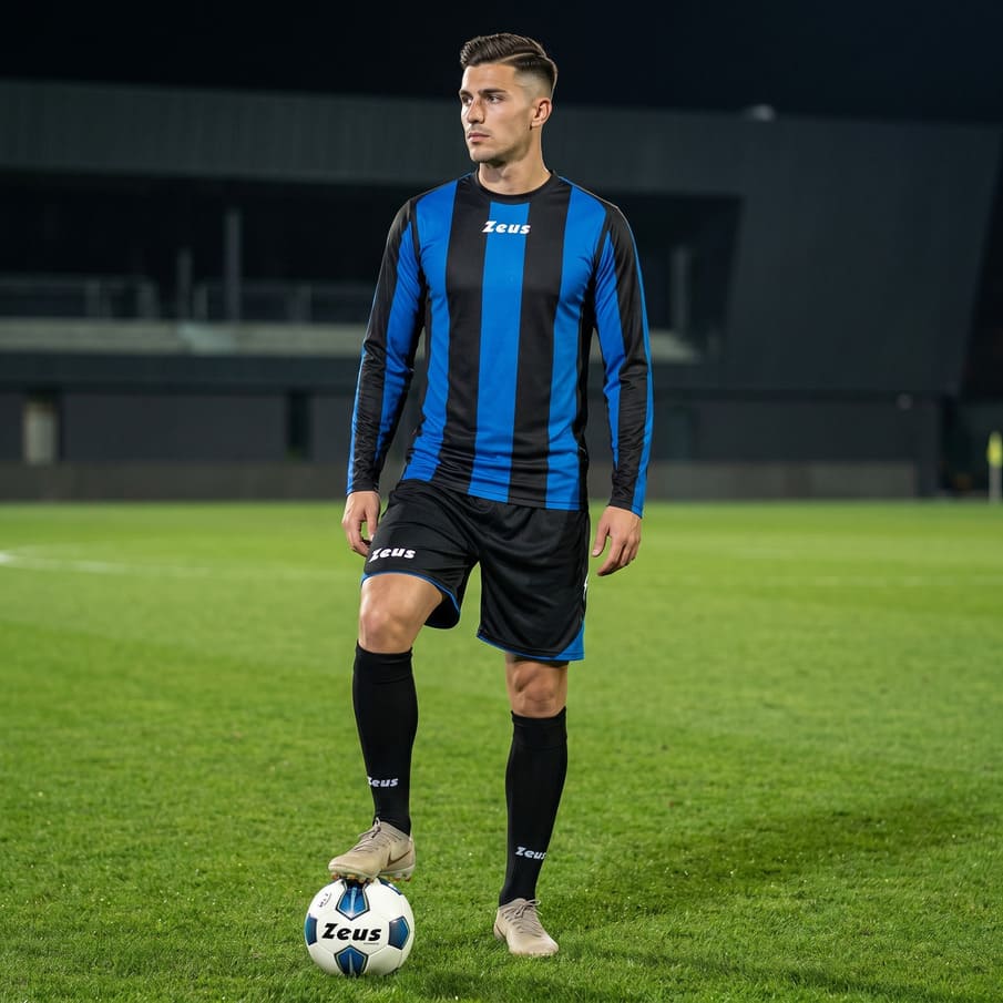Zeus Kit Zagor Trikot-Set + Shorts 2-teilig nero/royal