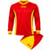 Zeus Kit Dedalo Trikot-Set 2-teilig rosso/giallo – XS