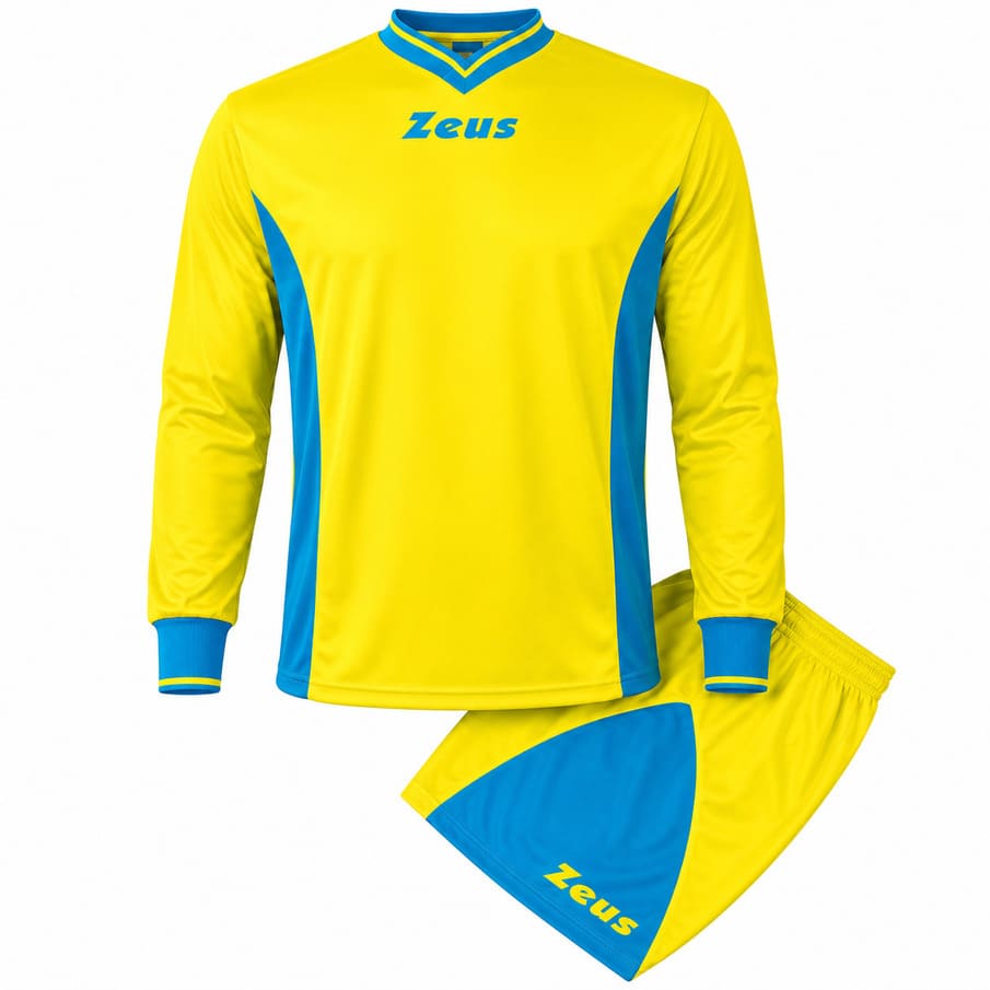 Zeus Kit Dedalo Trikot-Set 2-teilig giallo/royal