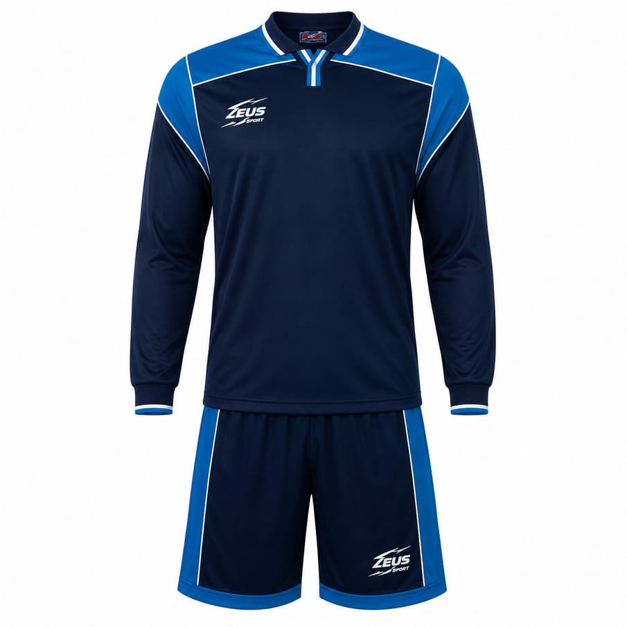 Zeus Kit Hermes Trikot-Set 2-teilig blu/royal/bianco