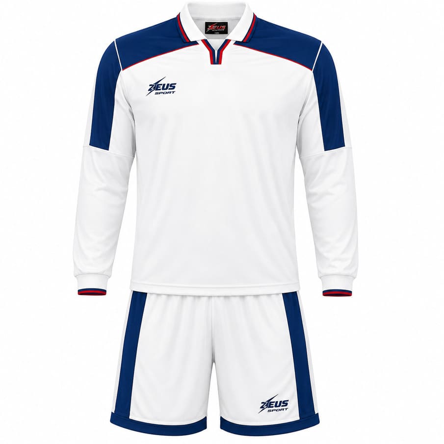 Zeus Kit Hermes Trikot-Set 2-teilig bianco/blu/rosso