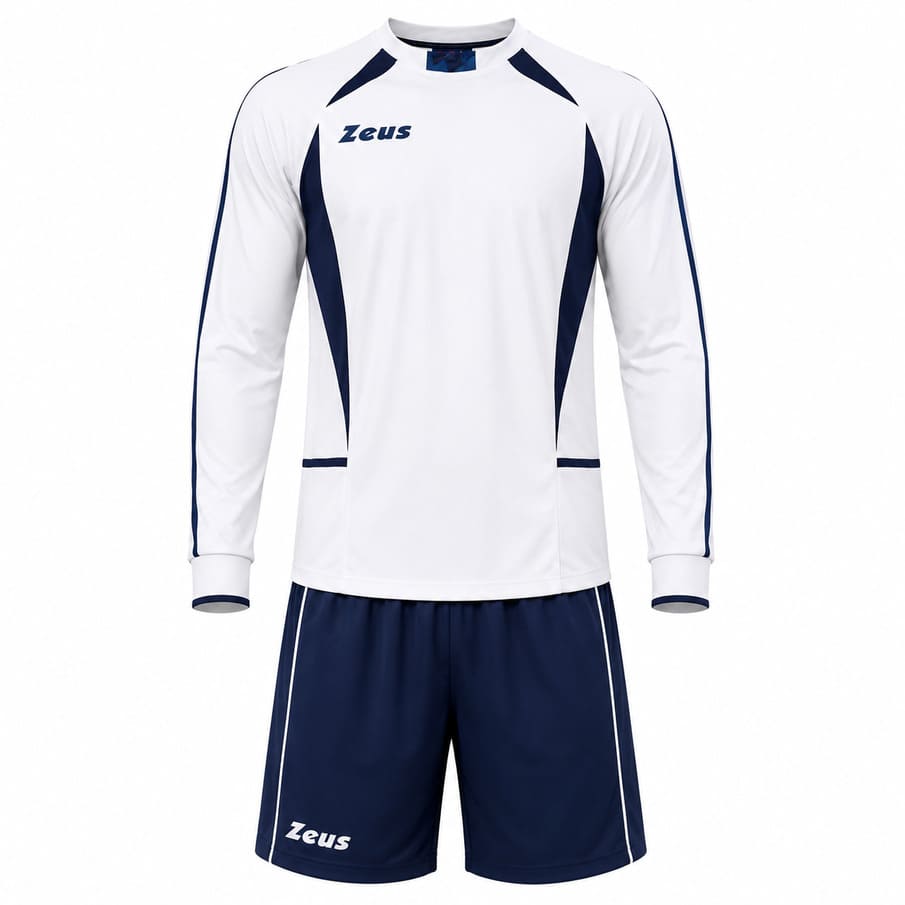 Zeus Kit Brazil Herren Trikot-Set 2-teilig bianco/blu