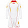 Zeus Kit Icaro Herren Trikot-Set 2-teilig rosso/giallo – M