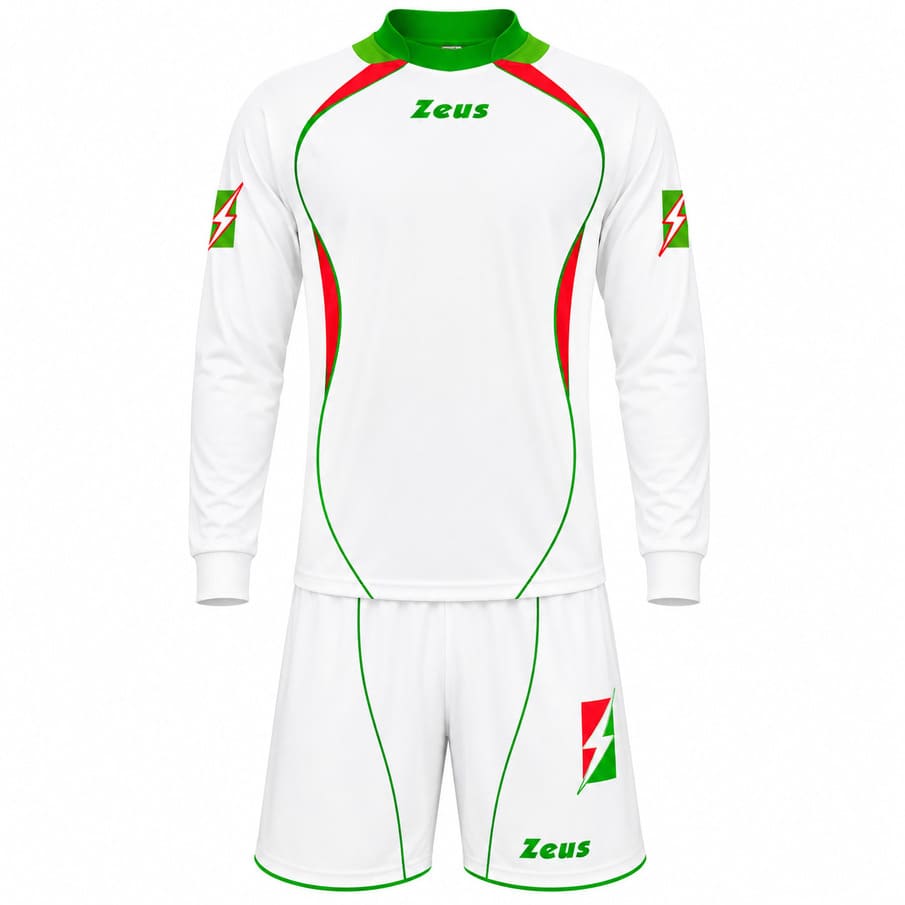 Zeus Kit Icaro Herren Trikot-Set 2-teilig verde/rosso