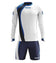Zeus Kit Spagna Trikot-Set + Shorts 2-tlg. Ml bianco/blu – 2XS