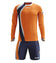 Zeus Kit Spagna Trikot-Set + Shorts 2-tlg. Ml arancio/blu – XL