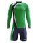 Zeus Kit Spagna Trikot-Set + Shorts 2-tlg. Ml verde/blu – XS