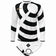 Zeus Kit Orbit Trikot-Set 2-teilig bianco/nero – L