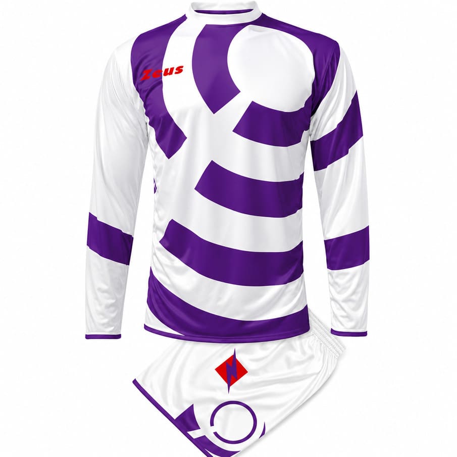 Zeus Kit Orbit Trikot-Set 2-teilig bianco/viola