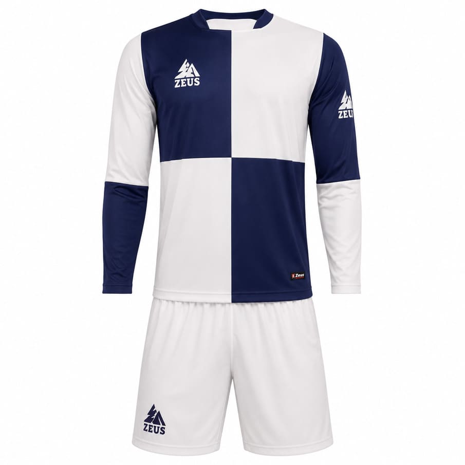 Zeus Kit Yaris Herren Trikot-Set 2-teilig blu/bianco