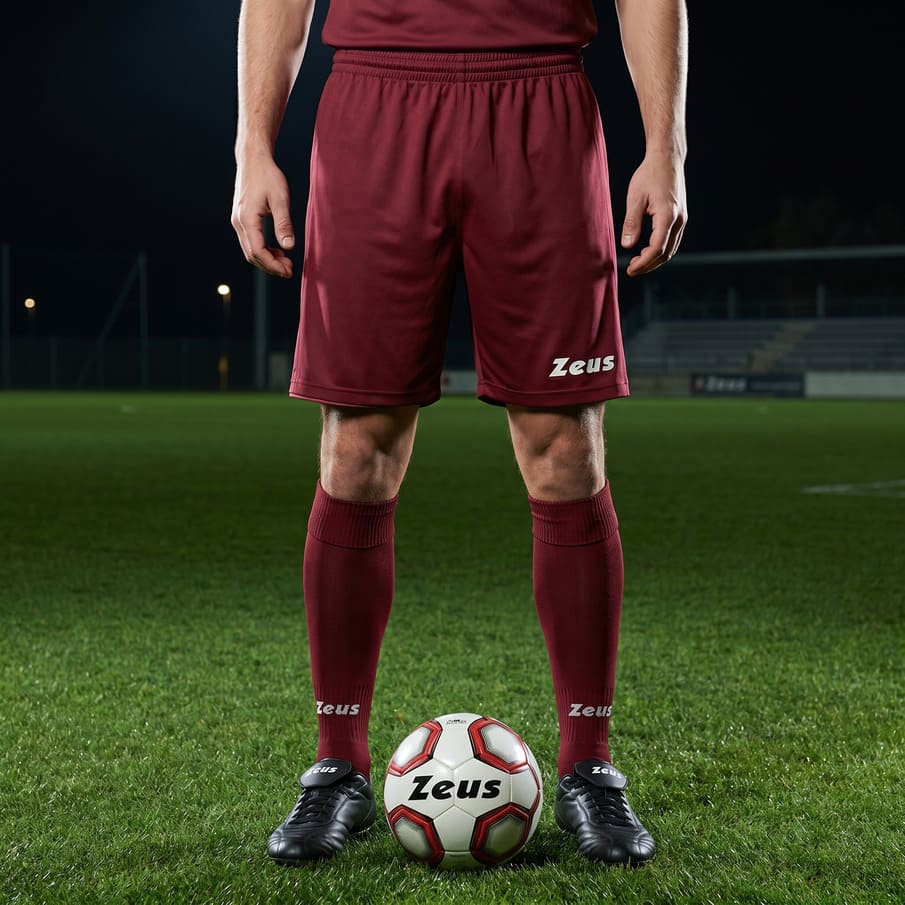 Zeus Pantaloncino Promo Herren Shorts granata