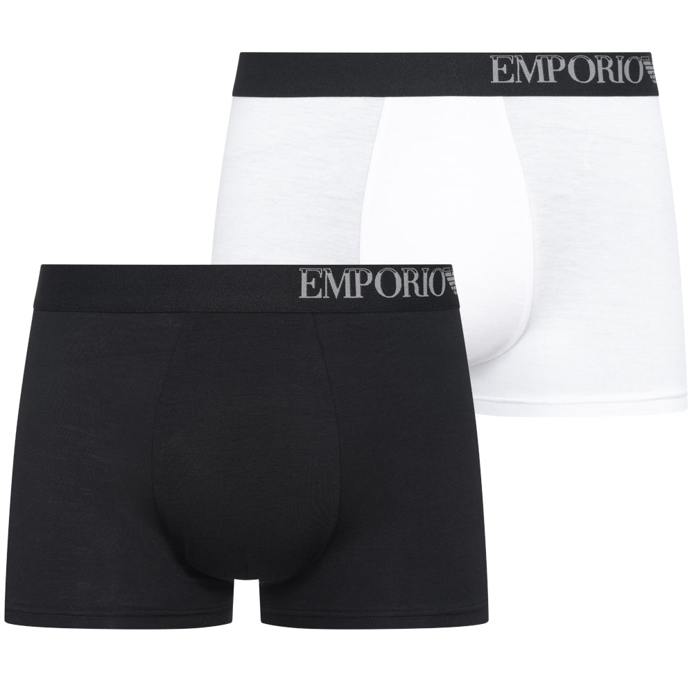 EMPORIO ARMANI Soft Touch Herren Boxershorts 2er-Pack 111210-4R733-22120