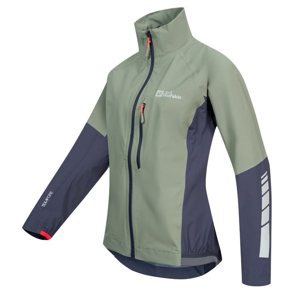Jack Wolfskin MOROBBIA 2.5L Waterproof Damen Outdoor Jacke 1115561-4311