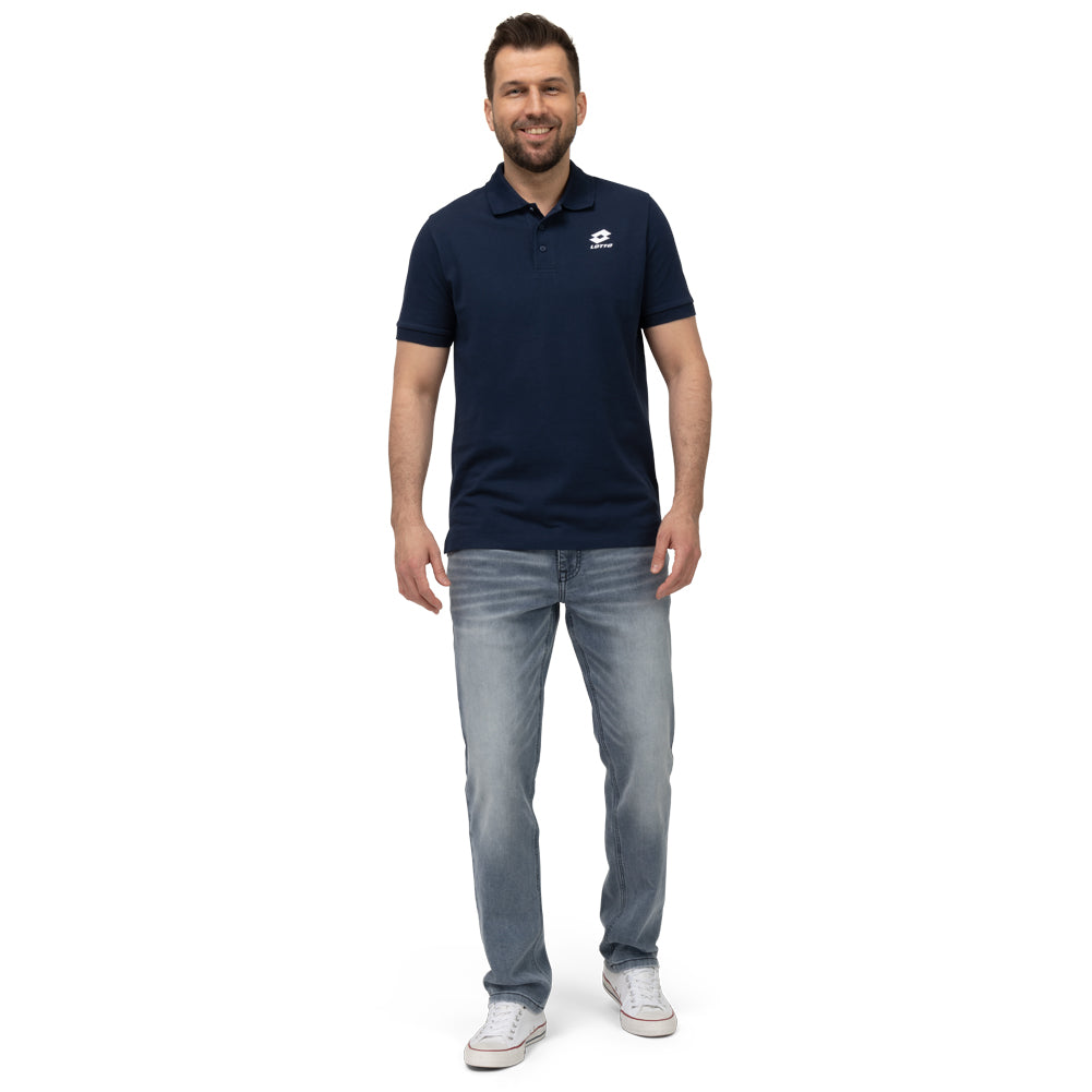 Lotto Piqué Cotton Herren Polo-Shirt 1124003-19-4024