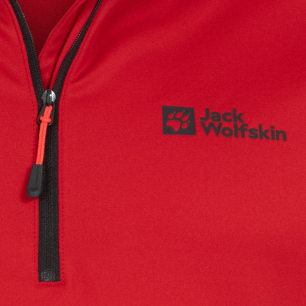 Jack Wolfskin MOROBBIA Half Zip Herren Fahrradjacke 1710911-2206